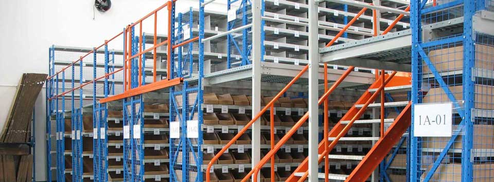 Mezzanine Floor Racking Systems Manufacturers, Suppliers in Chakan, Mumbai, Hyderabad | Space Create Engineers